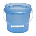 Encore Plastic Pail 1G Trns Blu 001GBLCL012